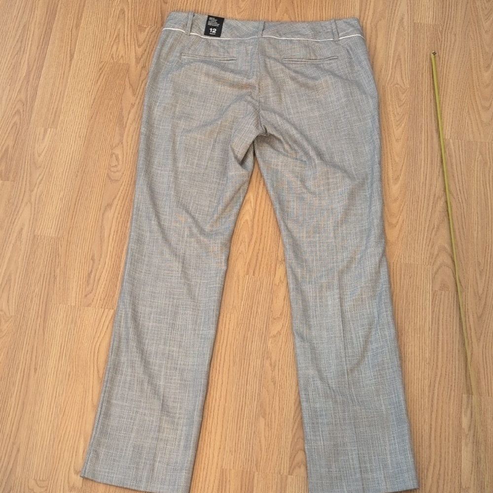 Classic Light Gray Men's Dress Pants - Picture 3 of 6